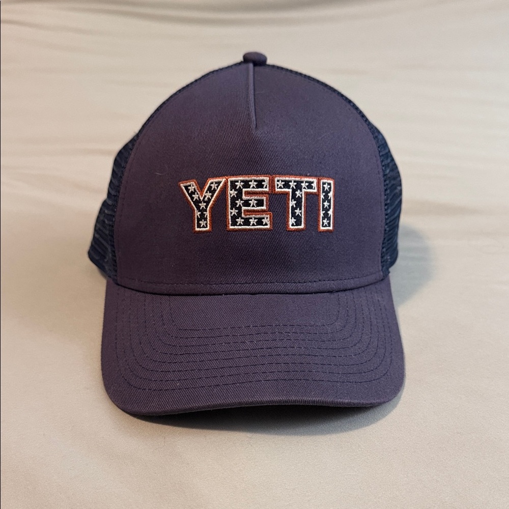 YETI Dark Blue Trucker Cap